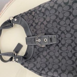 Black Coach handbag